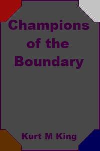 Cover of Champions of the Boundary