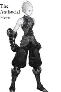 Cover of The antisocial hero