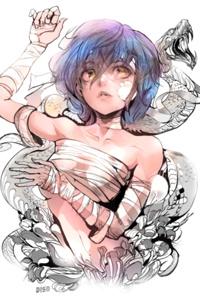 Cover of Girl with the Golden Eyes