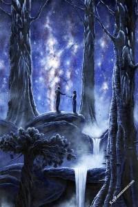 Cover of A world with two moons